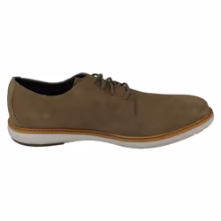 Mens Clarks Casual Lace Up Shoes Draper Lace - G Fit - Green, UK 8.5