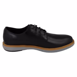 Mens Clarks Casual Lace Up Shoes Draper Lace - G Fit - Black, UK 7.5