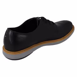 Mens Clarks Casual Lace Up Shoes Draper Lace - G Fit - Black, UK 7.5