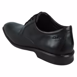 Mens Clarks Lace Up Formal Shoes Bensley Lace - Black, UK 6.5