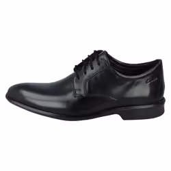 Mens Clarks Lace Up Formal Shoes Bensley Lace - Black, UK 9