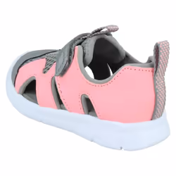 Childrens Clarks Casual Summer Sandals Ath Surf T - F Fit - Pink, UK 4 Infant