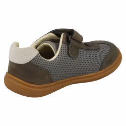 Boys Clarks Elasticated Lace Detailed Shoes Flash Step T - F Fit - Grey, UK 9.5 Child