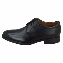 Mens Clarks Formal Lace Up Shoes Whiddon Pace - Black, UK 7