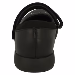 Girls Clarks Star Detailed School Shoes Etch Bright - Black, UK 10.5 Child - Additional view 5