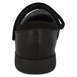 Girls Clarks Star Detailed School Shoes Etch Bright - Black, UK 11.5 Child - Additional view 3