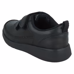 Boys Clarks Hook & Loop School Shoes Scape Flare T - Black, UK 7.5 Infant