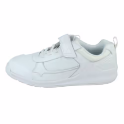 Boys Clarks Lace Detailed Casual Trainers Orbit Sprint Y - White, UK 3 Child