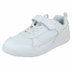 Boys Clarks Lace Detailed Casual Trainers Orbit Sprint Y - White, UK 5 Child