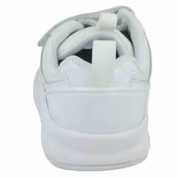 Boys Clarks Hook & Loop Casual Trainers Orbit Sprint - White, UK 13 Child