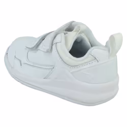 Boys Clarks Hook & Loop Casual Trainers Orbit Sprint - White, UK 2 Child
