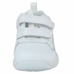 Boys Clarks Hook & Loop Casual Trainers Orbit Sprint - White, UK 10 Child