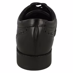 Girls Clarks Lace Up Brogue School Shoes Aubrie Craft Y - Black, UK 3.5 Child