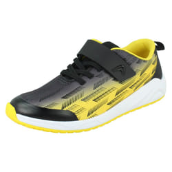Childrens Clarks Casual Trainers Aeon Pace - Black, UK 9 Child