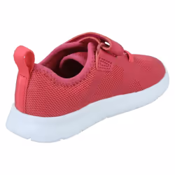 Childrens Unisex Clarks Casual Trainers Ath Flux T - Pink, UK 7.5 Infant