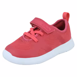Childrens Unisex Clarks Casual Trainers Ath Flux T - Pink, UK 9.5 Child