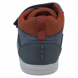 Boys Clarks Hook & Loop Casual Ankle Boots Rex Park - Navy, UK 5 Infant