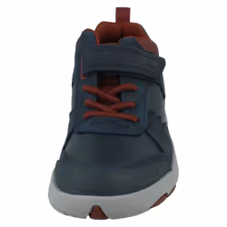 Boys Clarks Casual Hi-Top Trainers Rex Park K - Navy, UK 11.5 Child