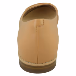 Ladies Clarks Flat Ballerina Shoes Festival Gold - Tan, UK 5.5