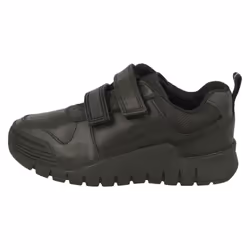Boys Clarks Bumper Toe School Shoes Scooter Speed - Black, UK 12 Child
