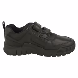 Boys Clarks Bumper Toe School Shoes Scooter Speed - Black, UK 9 Child