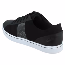 Ladies Clarks Lace Up Casual Trainers Pawley Rilee - Black, UK 7.5