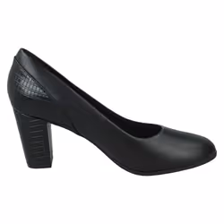 Ladies Clarks Slip On Formal Court Shoes Alayna Ray - Black, UK 5