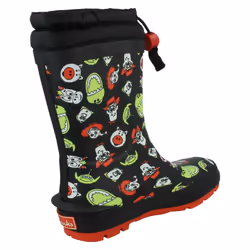 Boys Clarks Disney Toy Story Wellingtons Mudder Howdy - Black, UK 9 Child