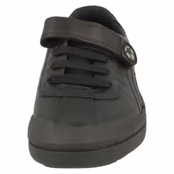 Boys Clarks Football Detailed School Shoes Rock Pass - Black, UK 10.5 Child