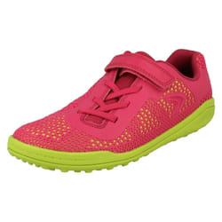 Childrens Clarks Unisex Lightweight Sporty Trainers Award Swift - Pink, UK 10 Child