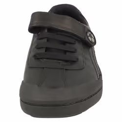 Boys Clarks Football Detailed School Shoes Rock Pass - Black, UK 10 Child