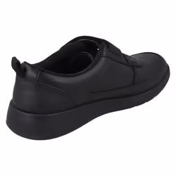 Boys Clarks Hook & Loop School Shoes Scape Flare Y - Black, UK 5.5 Child
