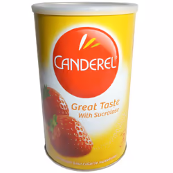 Canderel Yellow Granular Low Calorie Sweetener Drums - 2x500g
