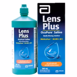 Johnson & Johnson Amo Lens Plus OcuPure, Contact lens solution, 360 ml, Soft lens, Unisex, After cleaning & disinfecting, rin ...