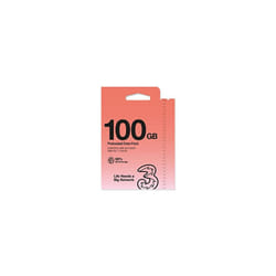 PAYG Voice SIM Pack - 100GB