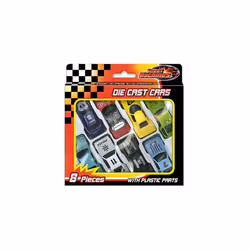 KandyToys 36 Piece Die Cast Metal Toy Cars Diecast Mini Racing Cars, Convertibles, F1 Cars and Model CarsÂ
(8 Pack)