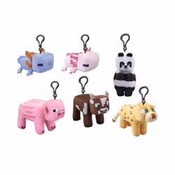 Minecraft 13Cm Adorable Animal Clip On Plush Accessory