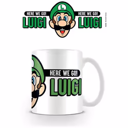 PYRAMID Super Mario cup Green, White Coffee