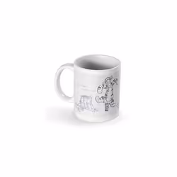 Pyramid MG25205 Mug, Porcelain, Multi-Colour