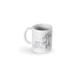 Pyramid MG25205 Mug, Porcelain, Multi-Colour