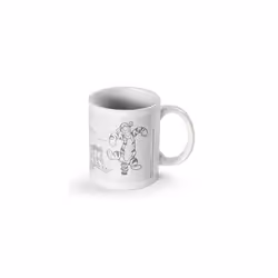 Pyramid MG25205 Mug, Porcelain, Multi-Colour