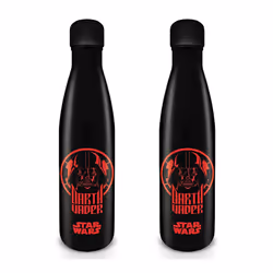 PAN Vision 52235MDB25397C drinking bottle Daily usage Metal Black, Red