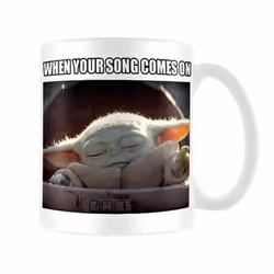 Star Wars The Mandalorian "When Your Song Comes On" Coffee Mug