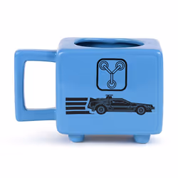 Pyramid International Back To The Future (Flux Capacitor) cup Black, Blue, Orange