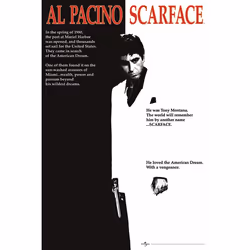 Pyramid International PP30091, 1 pc(s), Scarface, Rectangle