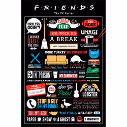 Pyramid International PP33324, 1 pc(s), Friends, Rectangle