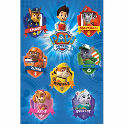 Pyramid International PP33832, 1 pc(s), Paw Patrol, Rectangle