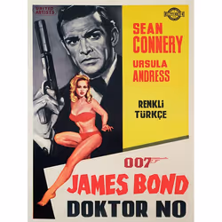 Pyramid International WDC99457, 1 pc(s), James Bond, Rectangle