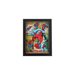 Spider-Man FP11585P-PL Spiderman (Retro) 30x40 cm Framed Print
