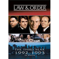 Universal Law & Order: The Third Year DVD English